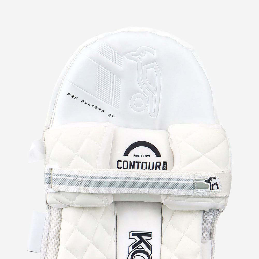 Kookaburra Pro Players SF Right-Hand Batting Legguards – Slim Fit Design with Moulded Foam and Contour Pro Knee Roll for Elite Protection - Best Price online Prokicksports.com