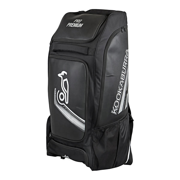 Kookaburra Pro Premium Cricket Kitbag – Extra Large Gear Bag with Wheels, Heavy-Duty Build, and Multiple Compartments for Pro-Level Equipment