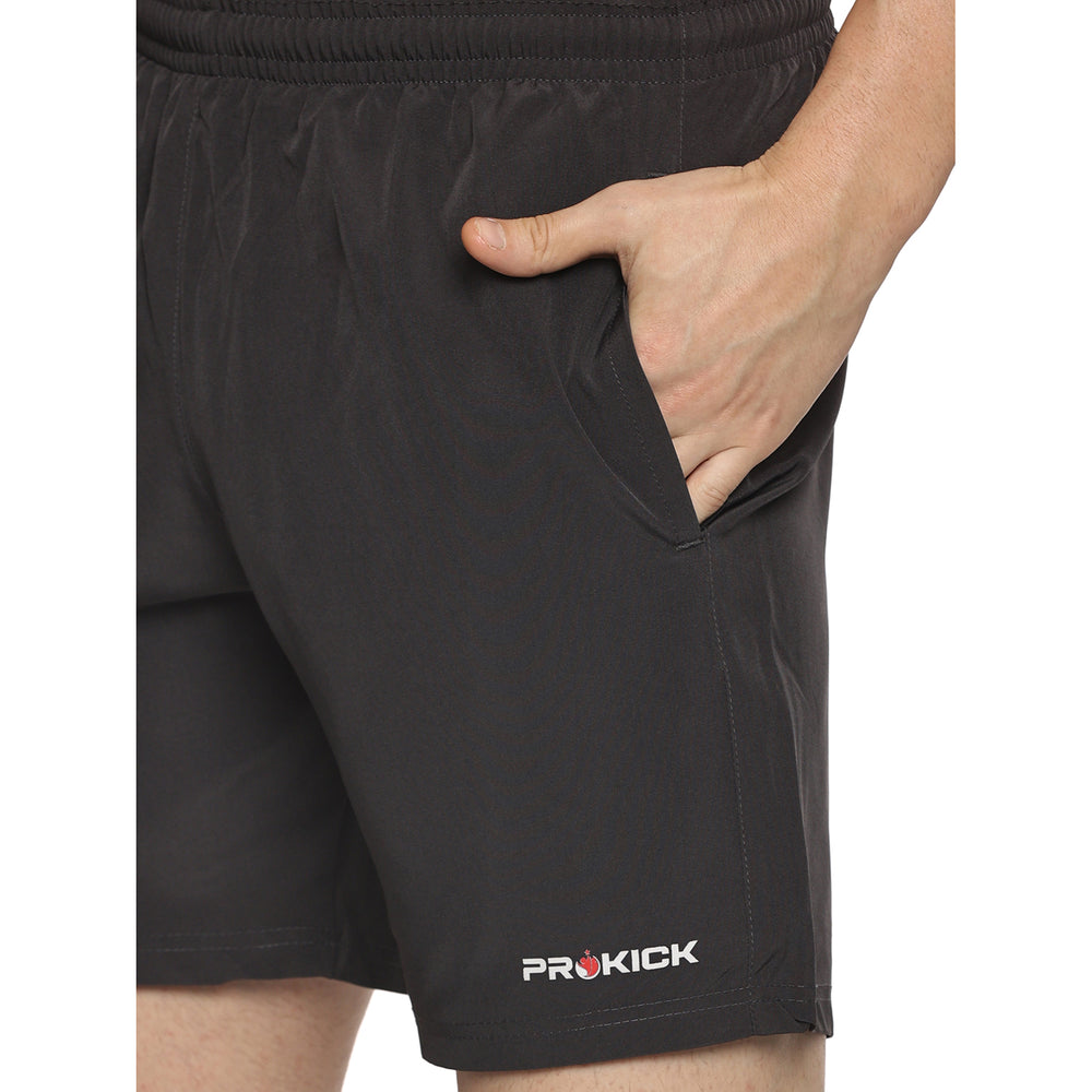 Prokick Men's Athletic Sports Shorts with Zip Pocket and Elastic Waistband - Best Price online Prokicksports.com