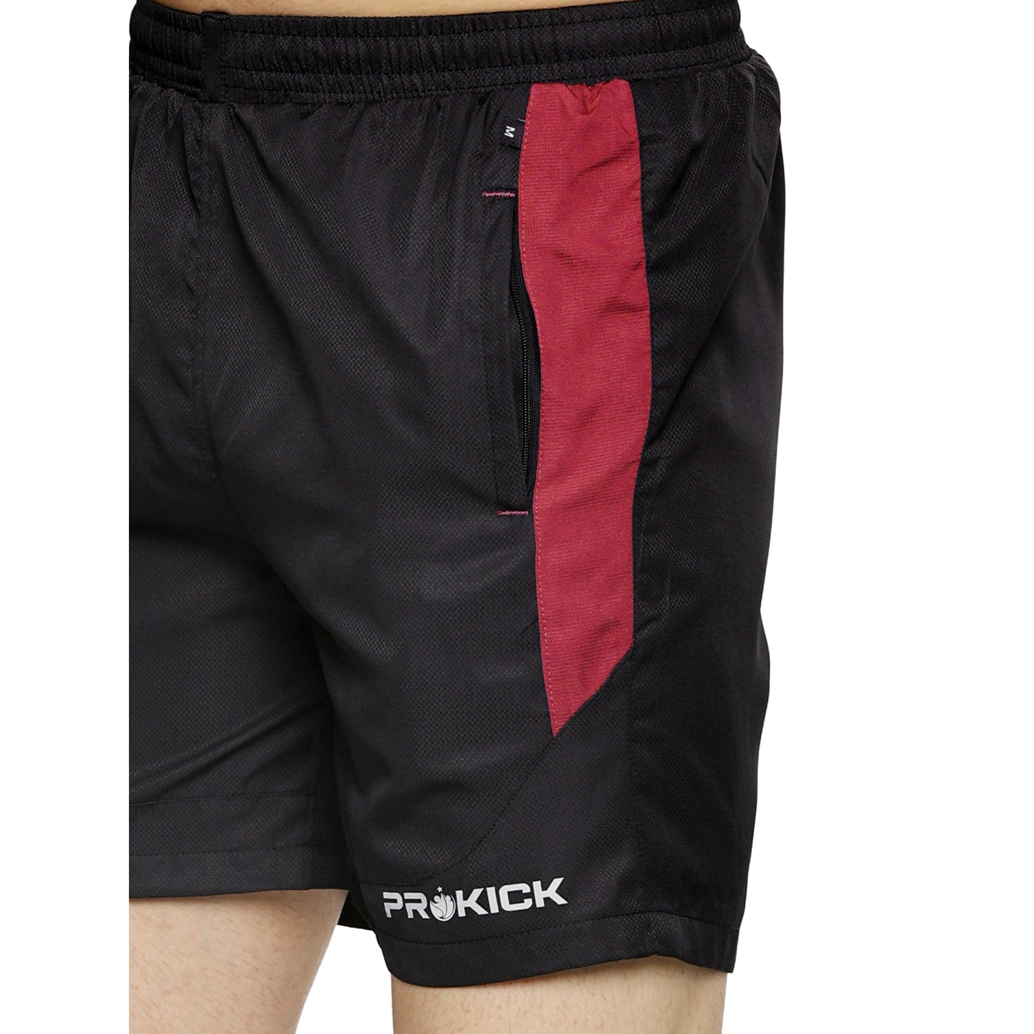 Prokick Men's Athletic Sports Shorts with Zip Pocket and Elastic Waistband - Best Price online Prokicksports.com