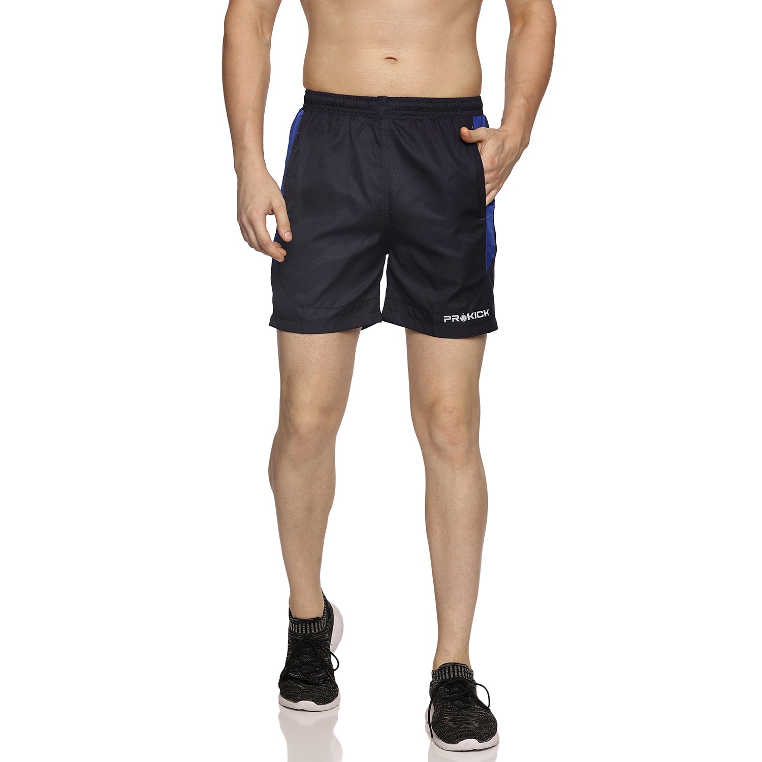 Prokick Men's Athletic Sports Shorts with Zip Pocket and Elastic Waistband - Best Price online Prokicksports.com