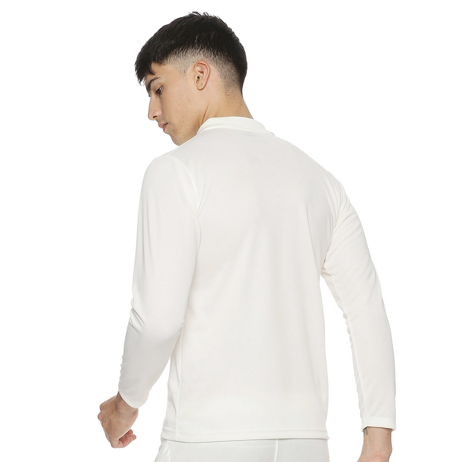 Prokick Club Full Sleeves Cricket T-Shirt, Off White - Best Price online Prokicksports.com