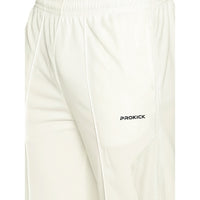 Prokick Club Cricket Trouser, Off White - Best Price online Prokicksports.com