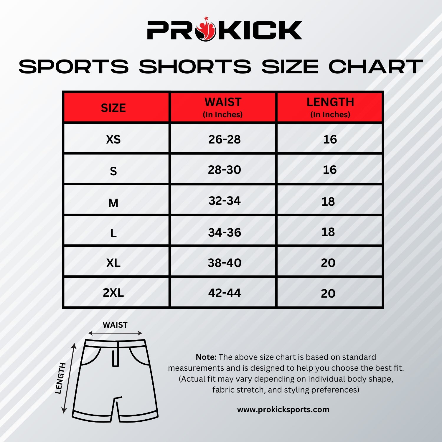 Prokick Men's Athletic Sports Shorts with Zip Pocket and Elastic Waistband - Best Price online Prokicksports.com