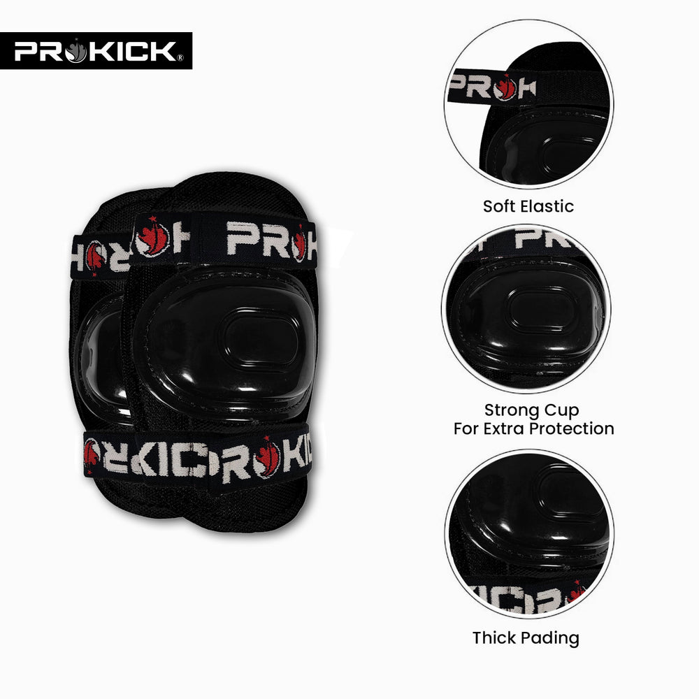 Prokick Protective Set - Knee & Elbow Guard (Suitable for Cycling, Skating and Riding) - Best Price online Prokicksports.com