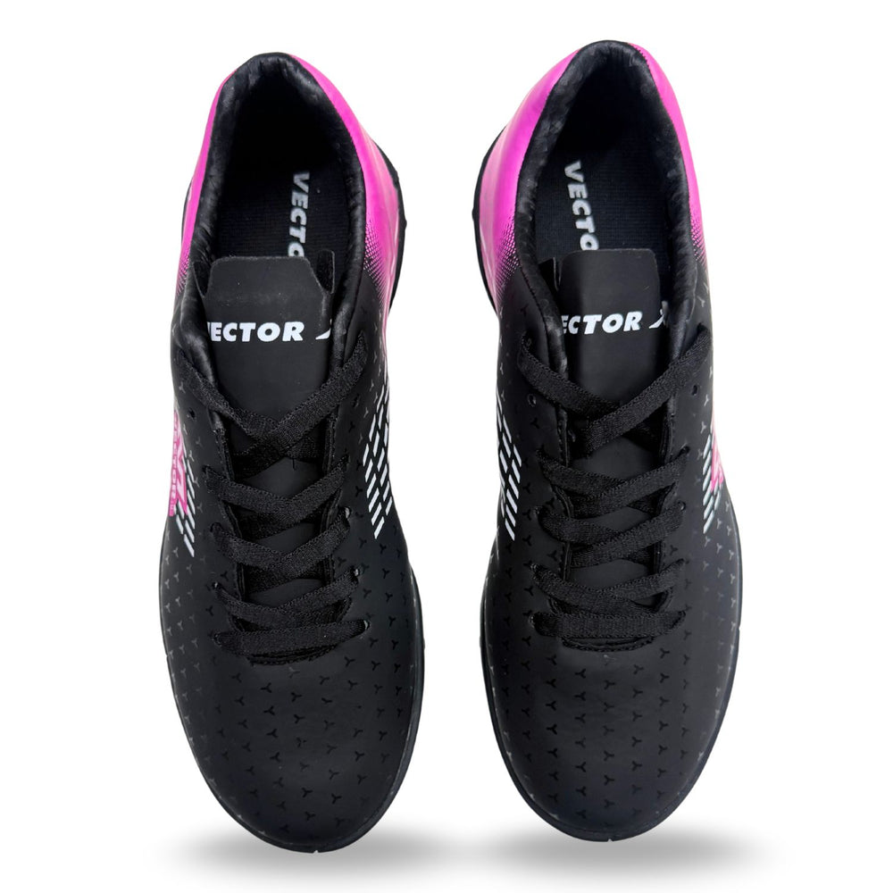Vector X Warrior Kid's Indoor Football Shoes | Non-Marking Sole | Lightweight Futsal Design | Superior Grip | Turf/Hard Court - Best Price online Prokicksports.com