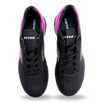 Vector X Warrior Kid's Indoor Football Shoes | Non-Marking Sole | Lightweight Futsal Design | Superior Grip | Turf/Hard Court - Best Price online Prokicksports.com