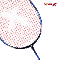 Exergy Punch Badminton Racket - Lightweight 79g, 32 lbs Tension, Pre-Strung with Full Cover - Best Price online Prokicksports.com