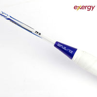 Exergy Punch Badminton Racket - Lightweight 79g, 32 lbs Tension, Pre-Strung with Full Cover - Best Price online Prokicksports.com