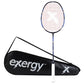 Exergy Punch Badminton Racket - Lightweight 79g, 32 lbs Tension, Pre-Strung with Full Cover - Best Price online Prokicksports.com