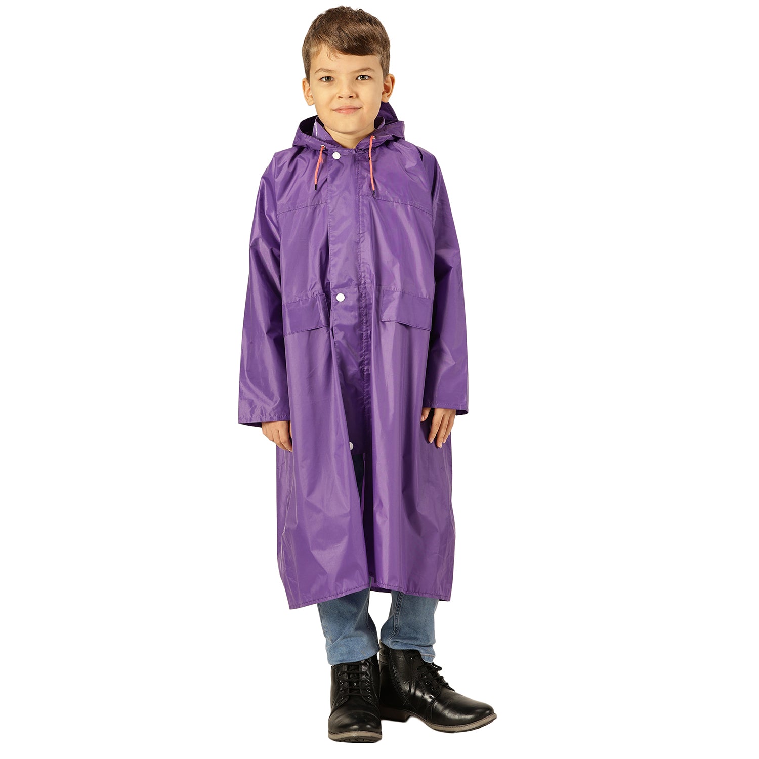 Prokick Kids Waterproof Rain Jacket, Assorted Color (Raincoat With