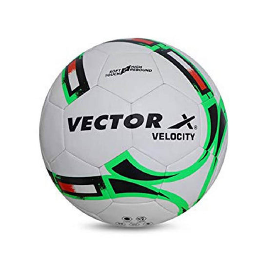 Vector X Thermo Bonded Velocity Football, Size 5 (White) - Best Price online Prokicksports.com