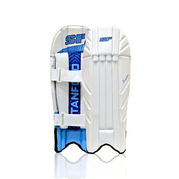 SF Ranji Wicket Keeping Legguards – Lightweight, Comfortable, and Durable Pads for Club-Level and School Cricket Wicketkeepers