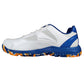 Reebok Re-volve Tech Cricket Shoe, White/Shocking Orange/Vector Blue - Best Price online Prokicksports.com