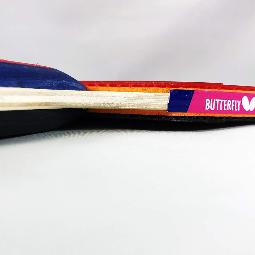 Butterfly RDJ Table Tennis Racket with Protective Cover – All-Round Paddle with Wakaba Rubber for Spin, Speed & Control | For Beginner to Intermediate Players - Best Price online Prokicksports.com