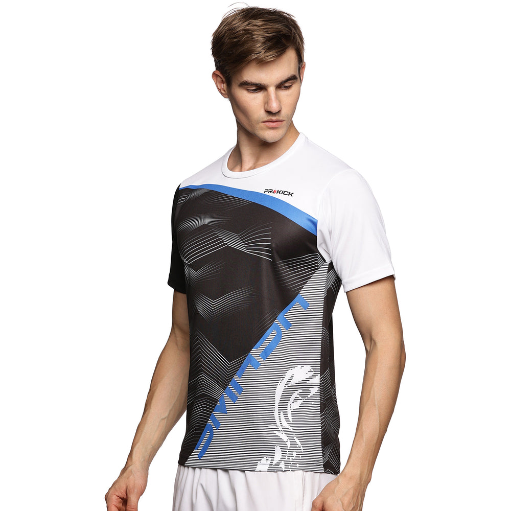 Prokick Half Sleeves Regular Fit Sports Wear T-shirt for Men - Best Price online Prokicksports.com