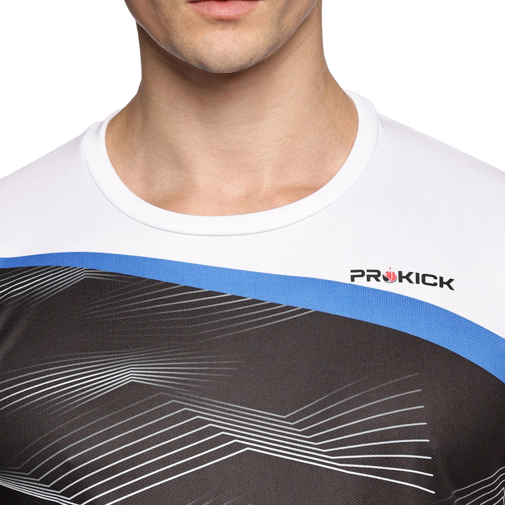 Prokick Half Sleeves Regular Fit Sports Wear T-shirt for Men - Best Price online Prokicksports.com