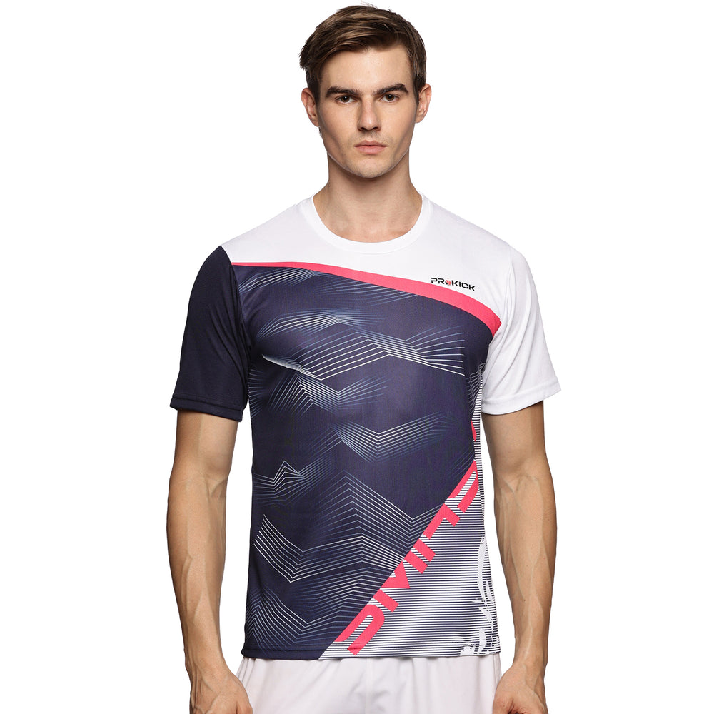 Prokick Half Sleeves Regular Fit Sports Wear T-shirt for Men - Best Price online Prokicksports.com