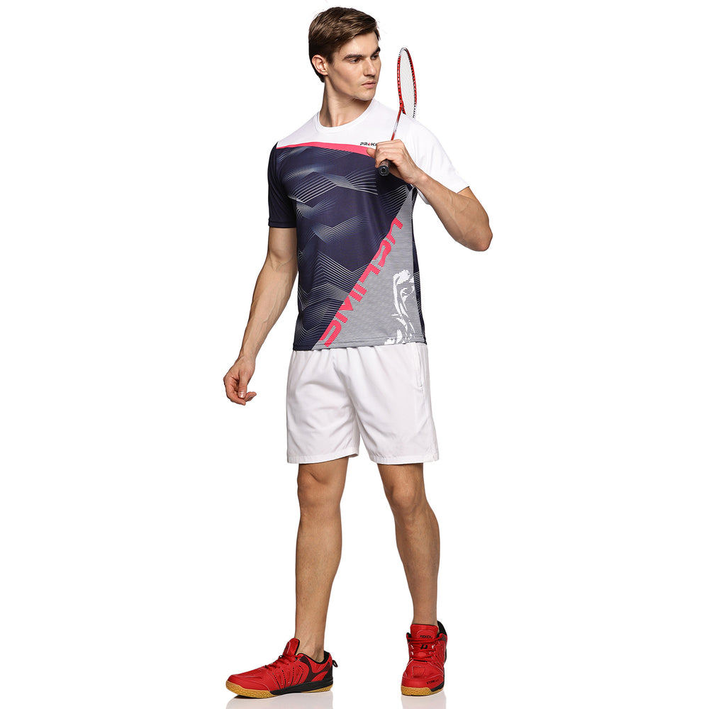 Prokick Half Sleeves Regular Fit Sports Wear T-shirt for Men - Best Price online Prokicksports.com