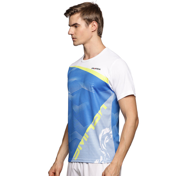 Prokick Half Sleeves Regular Fit Sports Wear T-shirt for Men