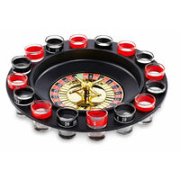 Airavat Drinking Roulette Game Set – Party Shot Glass Roulette Wheel for Adults, Fun Bar Drinking Game with 16 Glasses, Spin & Drink - Best Price online Prokicksports.com