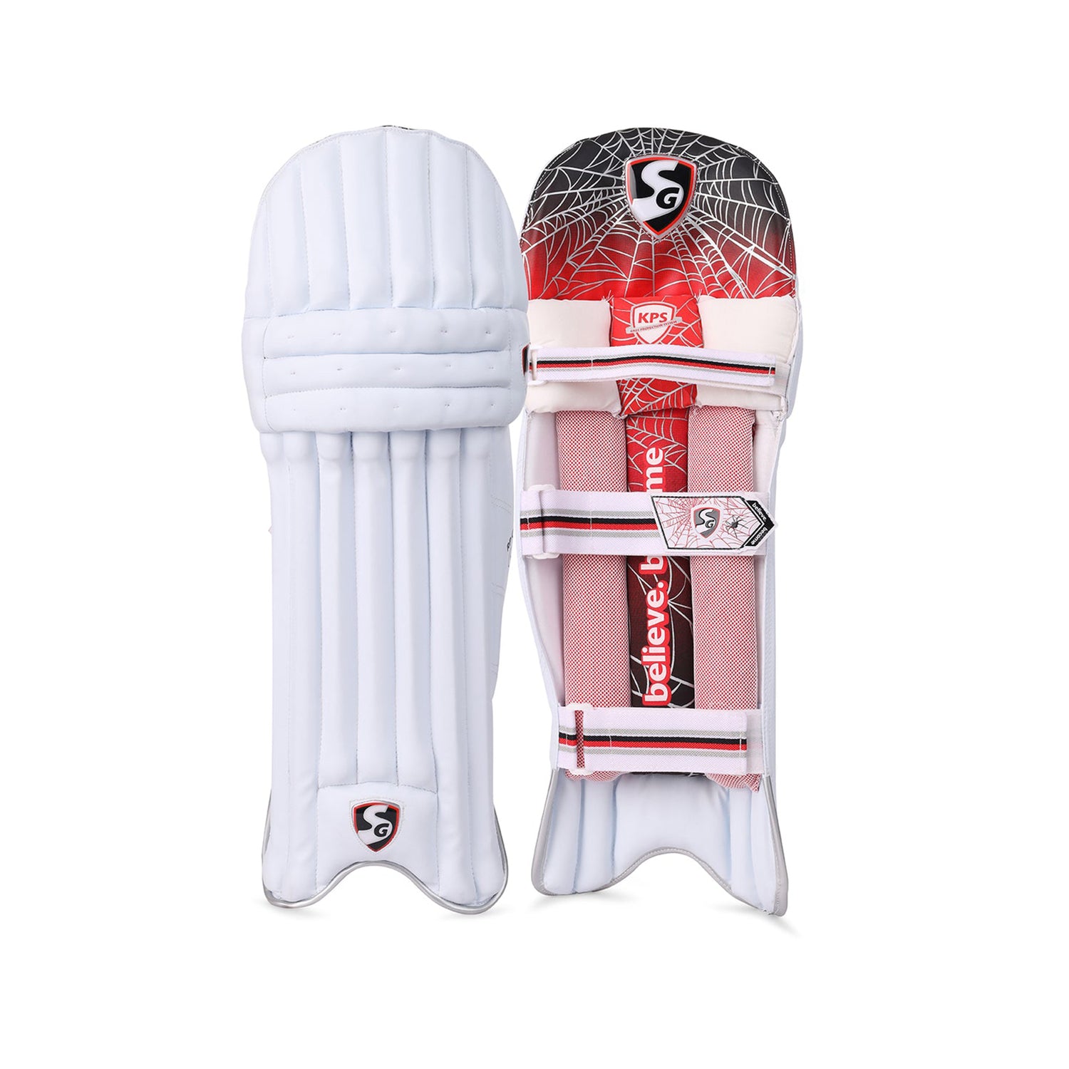 SG RP Club RH Batting Legguards - Adult Cricket Pads with PVC Facing and Cotton-Filled Knee Rolls - Best Price online Prokicksports.com