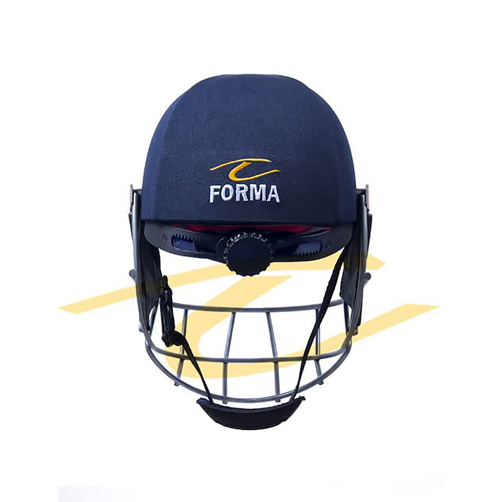 Forma RP17 Pro Axis MST Cricket Helmet – Red Steel Grill Helmet with High Impact Shell for Professional Safety and Comfort in Cricket Matches - Best Price online Prokicksports.com