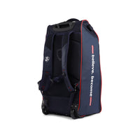 SG RP 2.0 Junior Duffle Trolley Cricket Kitbag – Wheeled Cricket Backpack for Kids with Bat Compartment and Easy Pull Handle for Travel - Best Price online Prokicksports.com