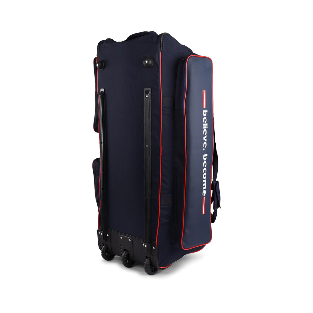 SG RP 2.0 Premium Wheelie Cricket Kitbag – Large Size Cricket Trolley Bag with Wheels, Bat Compartment, Heavy-Duty Base, and Ample Storage - Best Price online Prokicksports.com