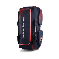 SG RP 2.0 Premium Wheelie Cricket Kitbag – Large Size Cricket Trolley Bag with Wheels, Bat Compartment, Heavy-Duty Base, and Ample Storage - Best Price online Prokicksports.com