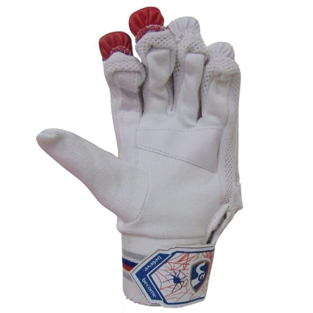SG RP Ecolite RH Batting Gloves - Superior Grip & Protection for Cricket - S Junior Size - Best Price online Prokicksports.com