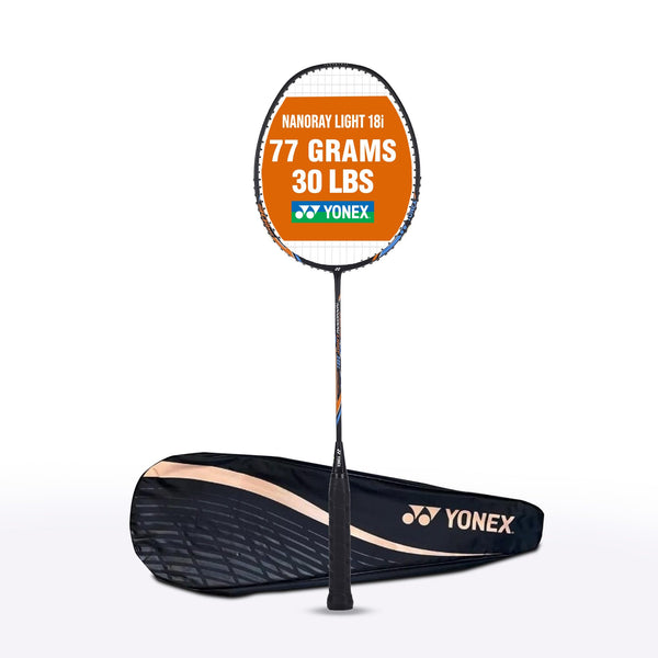 Yonex Nanoray Light 18i Graphite Badminton Racquet Black