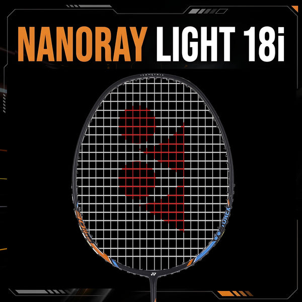 Yonex Nanoray Light 18i Graphite Badminton Racquet Black