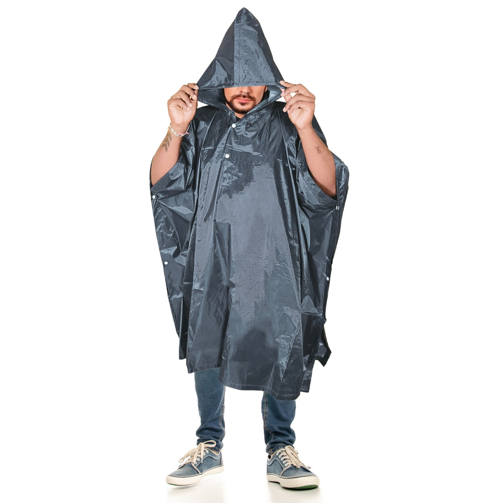 Prokick Polyester PVC Coating Rain Poncho for Men and Women, Free Size - Best Price online Prokicksports.com