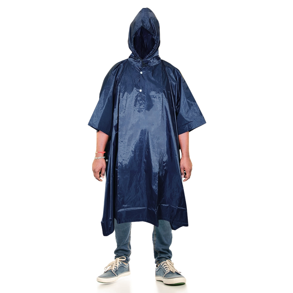 Prokick Polyester PVC Coating Rain Poncho for Men and Women, Free Size - Best Price online Prokicksports.com