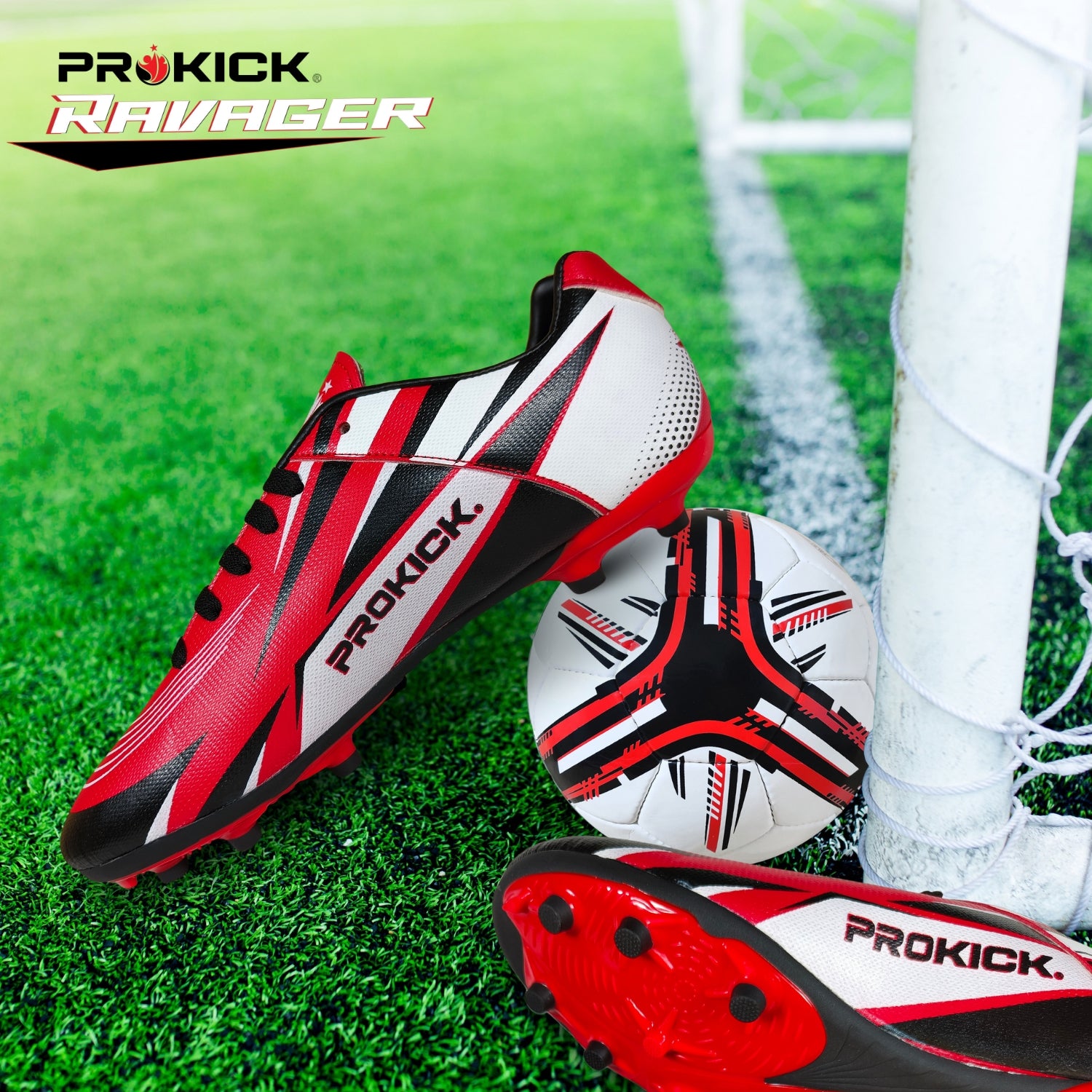 Prokick Ravager Football Stud Shoes - Best Price online Prokicksports.com