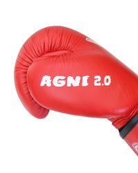 Invincible Agni 2.0 Amateur Competition Leather Boxing Gloves | IBF Approved Full Grain Leather Gloves with Molded Foam - Best Price online Prokicksports.com