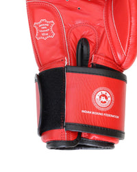 Invincible Agni 2.0 Amateur Competition Leather Boxing Gloves | IBF Approved Full Grain Leather Gloves with Molded Foam - Best Price online Prokicksports.com