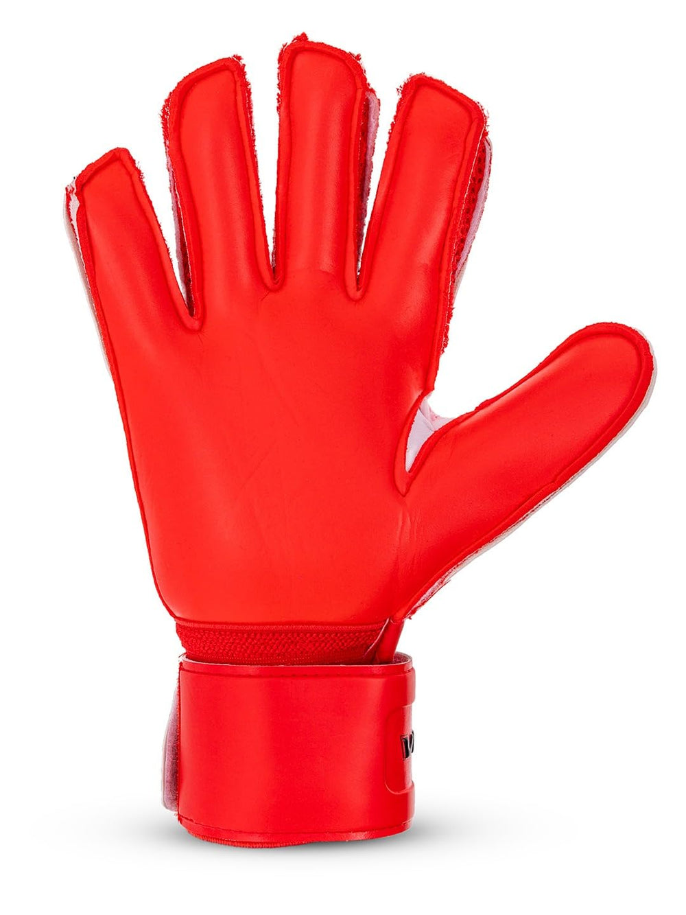Vector X Quantum Goalkeeper Gloves | Professional Latex Soccer Goalie Gloves with Finger Protection | Size 10 | Red
