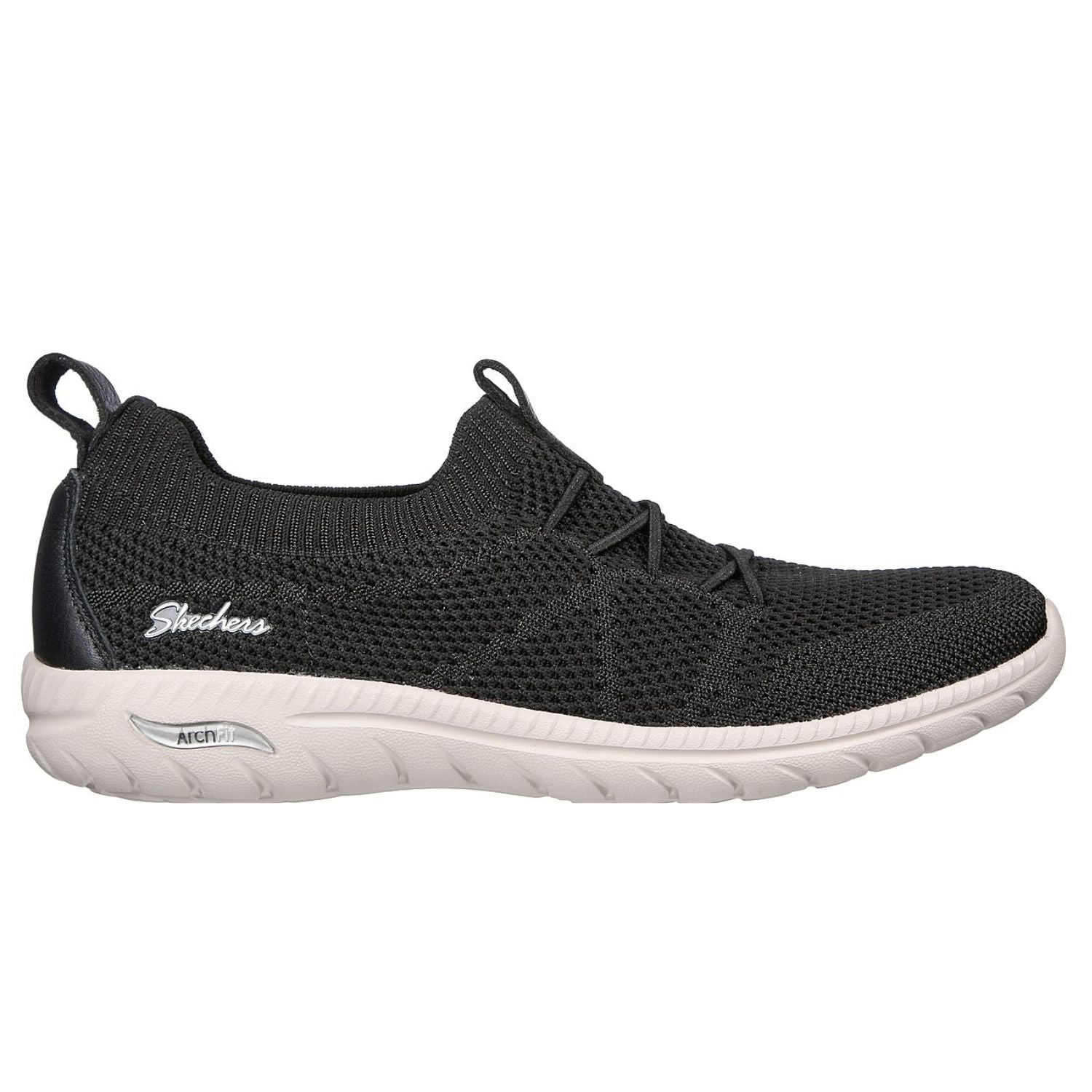 Skechers Arch Fit® Flex Slip-On Womens Running Shoes Podiatrist‑Certified Arch Support, Breathable Mesh, Lightweight Cushioning