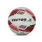 Vector X Reflect Pro Thermo Fusion Football Red Size 5 with Seamless Surface, Butyl Bladder, Durable PU Cover for Professional Match & Training Use - Best Price online Prokicksports.com