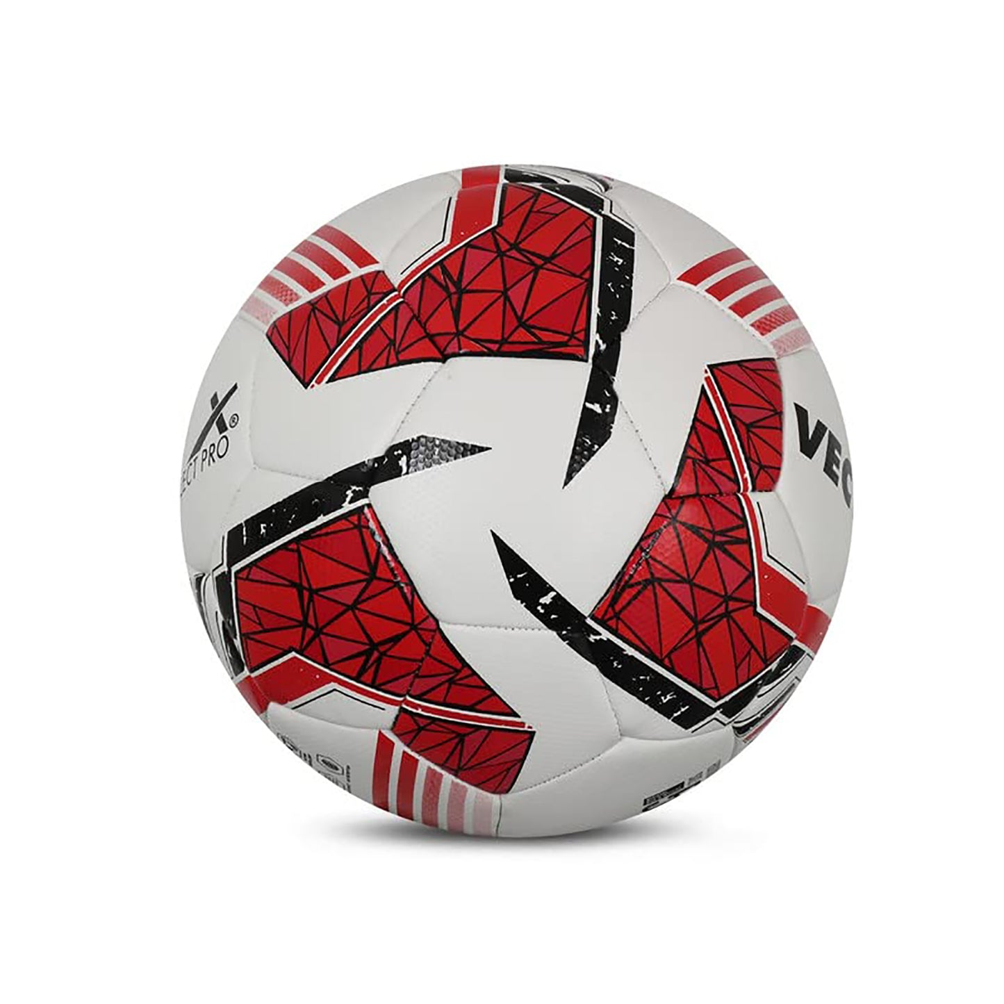 Vector X Reflect Pro Thermo Fusion Football Red Size 5 with Seamless Surface, Butyl Bladder, Durable PU Cover for Professional Match & Training Use - Best Price online Prokicksports.com