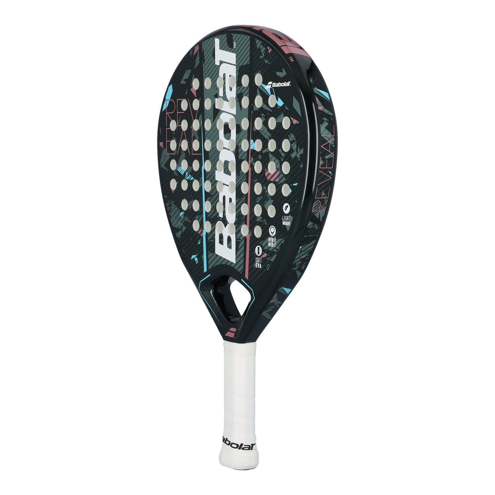 Babolat Reveal Padel Racquet – 365g | Lightweight All-Round Paddle for Beginners | Easy Handling, Comfort & Forgiveness | Soft Core | Round Shape - Best Price online Prokicksports.com