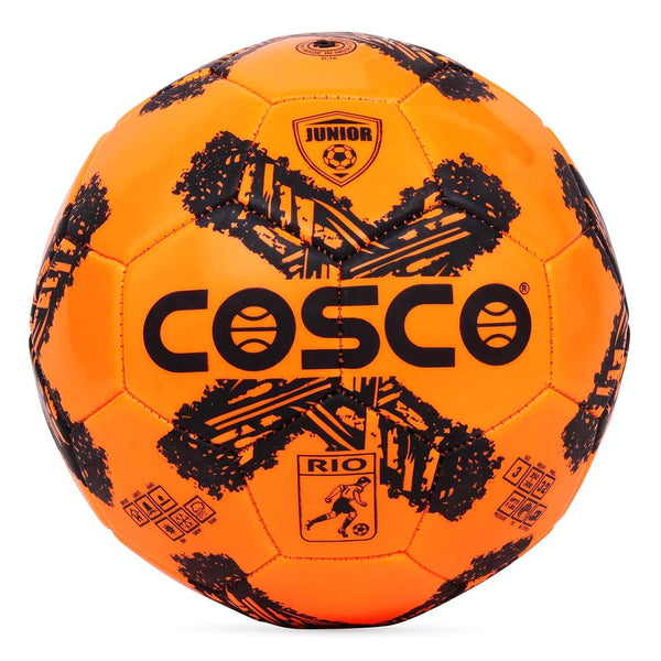 Cosco Rio Kids Football Size 3 – Orange Small-Sized Lightweight Football for Children’s Training, Fun Practice, and Recreational Outdoor Play