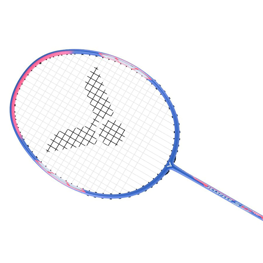 Victor JetSpeed S12F TD Unstrung Badminton Racquet – 4U6 Lightweight Racket in Light Rose Violet for Speed, Control, Precision & Advanced Tournament-Level Play - Best Price online Prokicksports.com