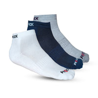Prokick Ankle Length Socks for Men & Women, Assorted - Pack of 3 - Best Price online Prokicksports.com