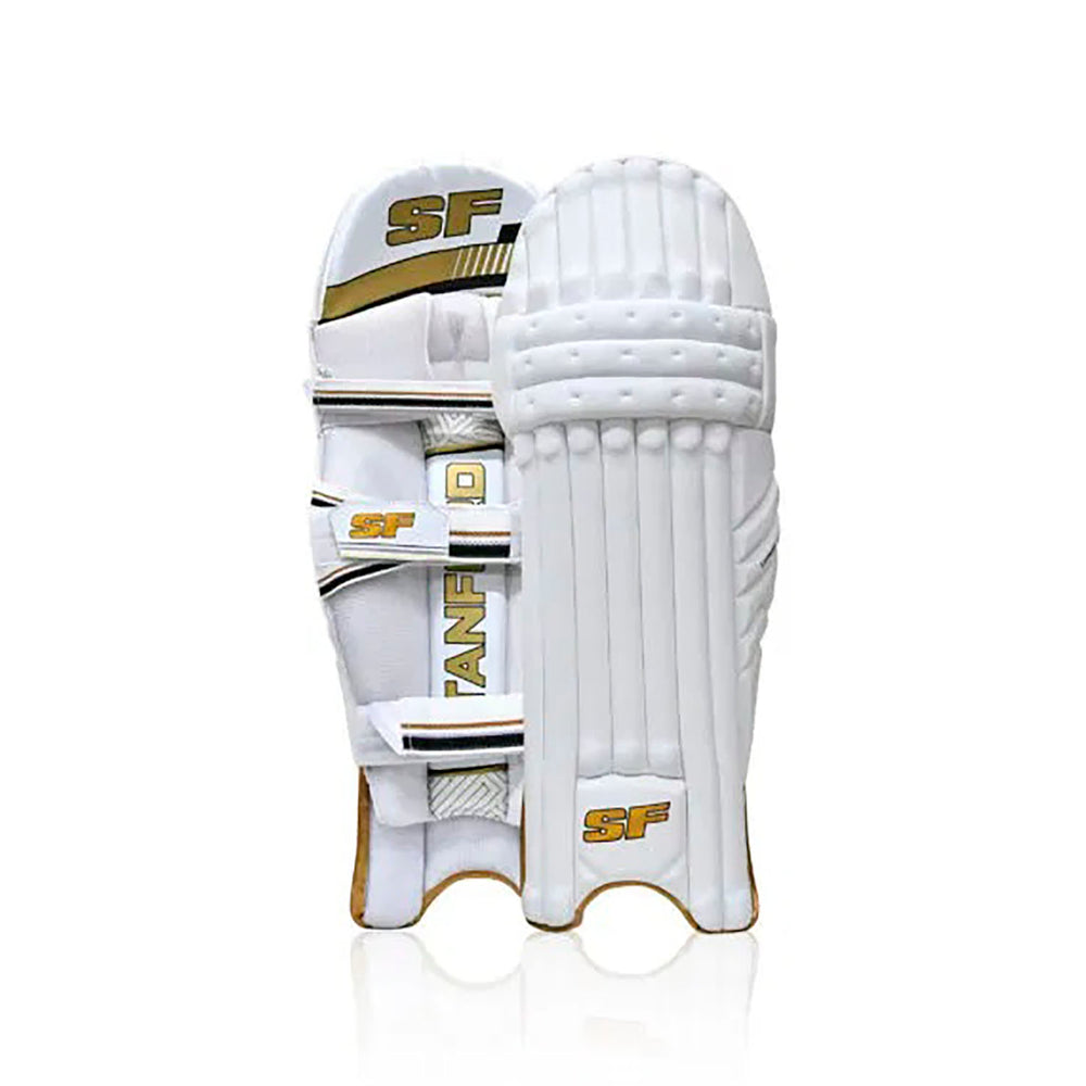SF Sapphire Men’s Right-Hand Batting Legguard – Lightweight Cricket Pads for Club Matches, Net Practice and Leather Ball Games
