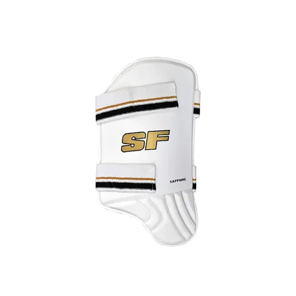 SF Sapphire Right Hand Cricket Thigh Pads – Lightweight Dual Protection Thigh Guard for Right-Handed Players in Club & School Matches