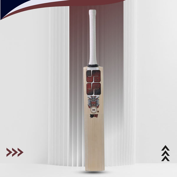 SS Devils Super Six Premium Kashmir-Willow Cricket Bat – Grade 2 Kashmir, Massive Concave TON Edges, Mid Sweet Spot & Includes Cover (Short Handle)