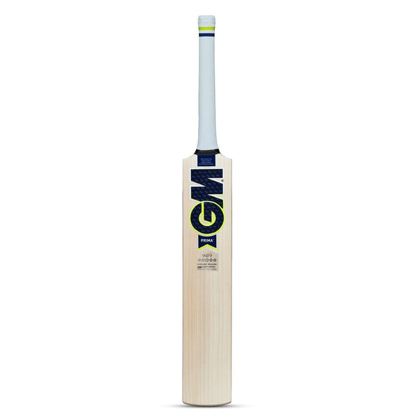 GM Prima 707 English Willow Cricket Bat – SH Mens | Grade 2 Willow, Full Profile with Pronounced Bow, Massive Edges | Mid to Low Sweet Spot, Treble Spring Singapore Cane Handle
